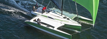 trimarano carrellabile