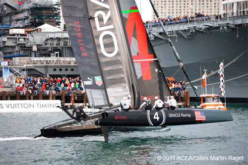 ac world series, vittoria di oracle con spithill