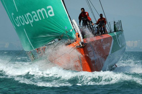 volvo ocean race: la flotta vola verso Auckland con in testa Groupama