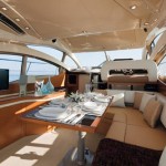 Yacht Azimut 40 vivibilità bordo