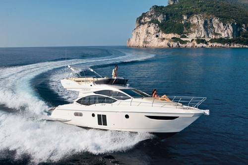 Yacht Azimut 40 vivibilità di bordo