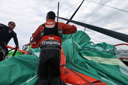 Volvo Ocean Race Groupama disalbera