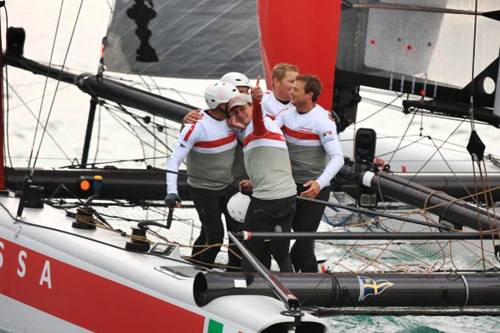 Vittoria Luna Rossa America's Cup World Series Napoli