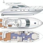 Flybridge Atlantique 40 schemi