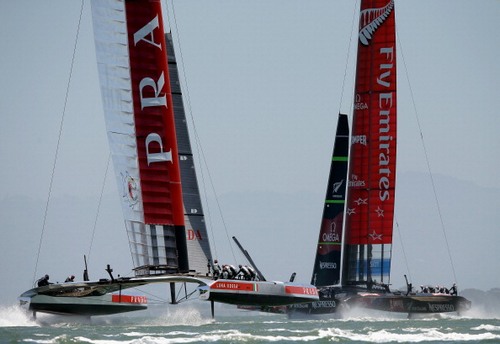 louis vuitton cup 2013 luna rossa new zealand