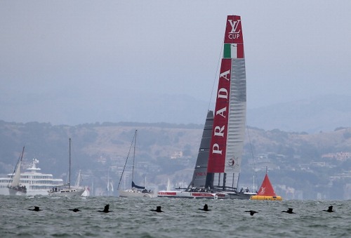 louis vuitton cup 2013 semifinali