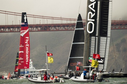 SAILING-US-AMERICAS-CUP-USA-NEW ZEALAND