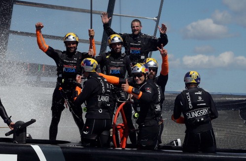 america's cup 2013 oracle trionfo