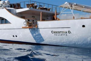 Christina O yacht