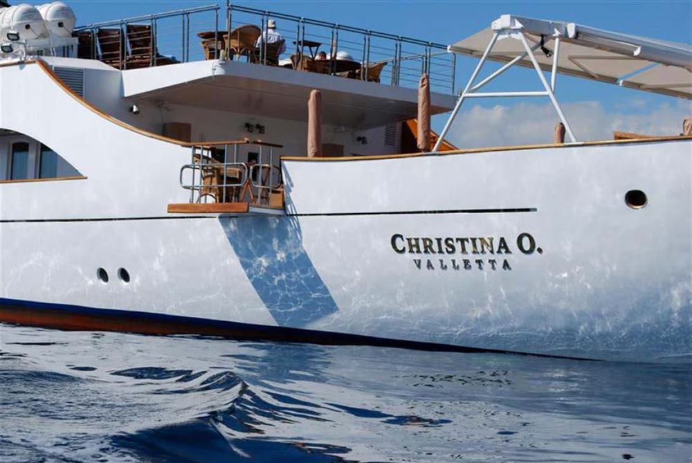 Christina O yacht