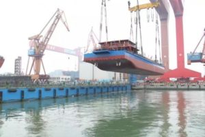 cargo navale 100% sostenibile Cina