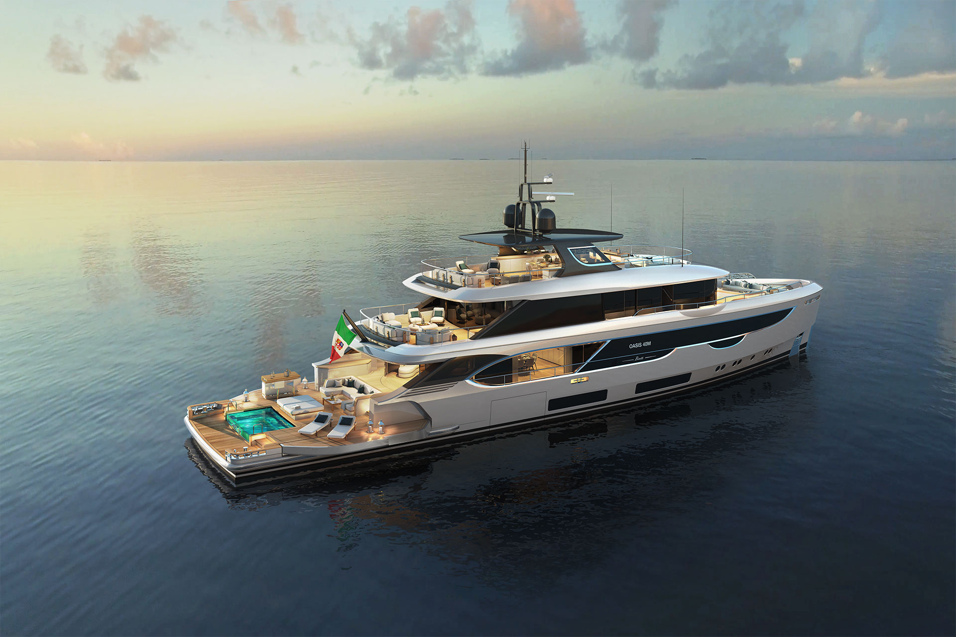 yacht saga 40 metri proprietario